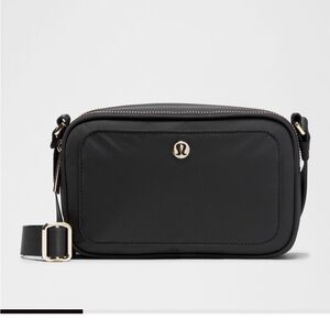 lululemon athletica Classic Black Crossbody Bag